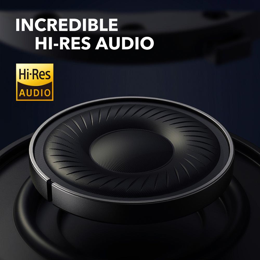 Écouteurs sans fil hybrides à réduction de bruit active Anker Sound-core Life Q30, 40 heures