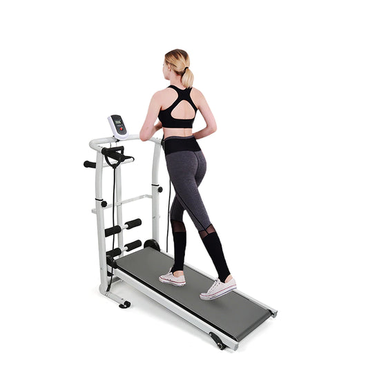 Foldable Indoor Home Gym Fitness Multifunctional Exercise Treadmill Equipment