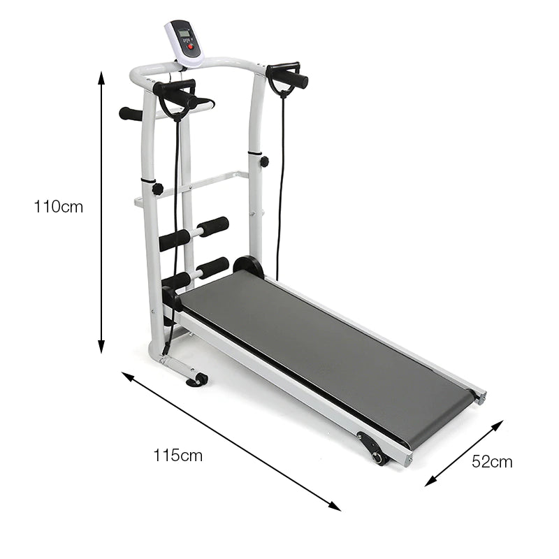 Foldable Indoor Home Gym Fitness Multifunctional Exercise Treadmill Equipment