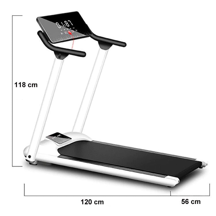 Mini faltbares Indoor-Heim-Fitness-Trainings-Laufbandgerät mit Digitalanzeige