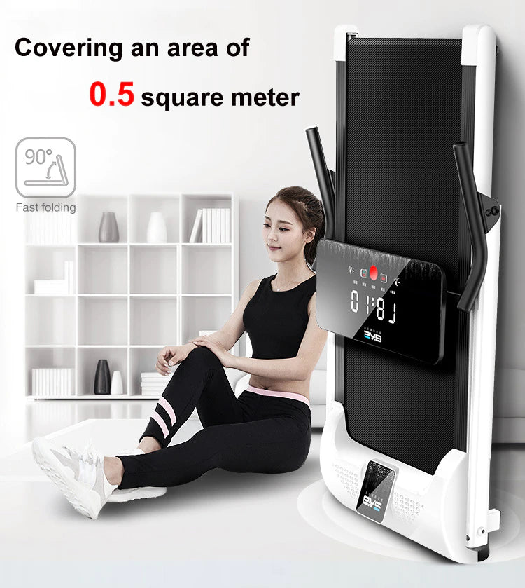 Mini Foldable Indoor Home Gym Fitness Exercise Treadmill Equipment with Digital Display