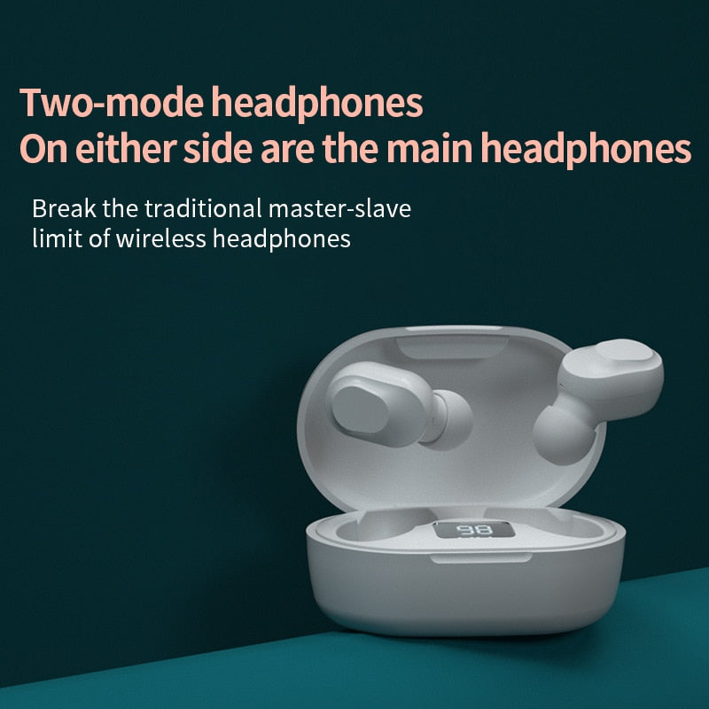 Écouteurs Bluetooth sans fil à commande tactile Lenovo XT91 TWS à réduction de bruit